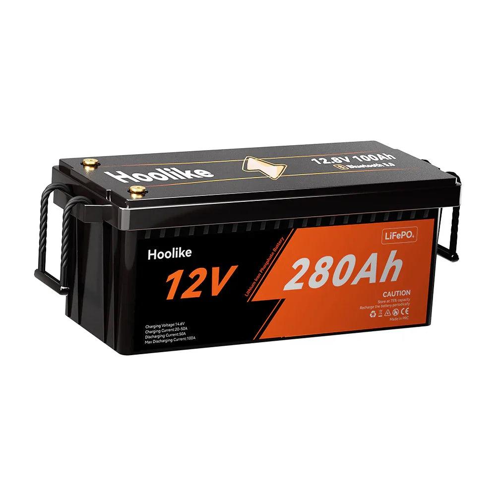 HOOLIKE 12.8V 280Ah Lithium Iron Phosphate (LiFePO4) Battery - Hoolike