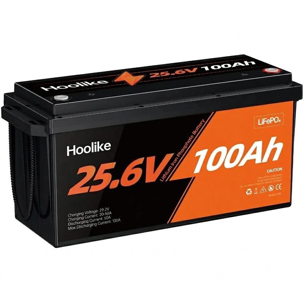25.6V 100Ah LiFePO4 lithium iron phosphate battery for high-performance power needs