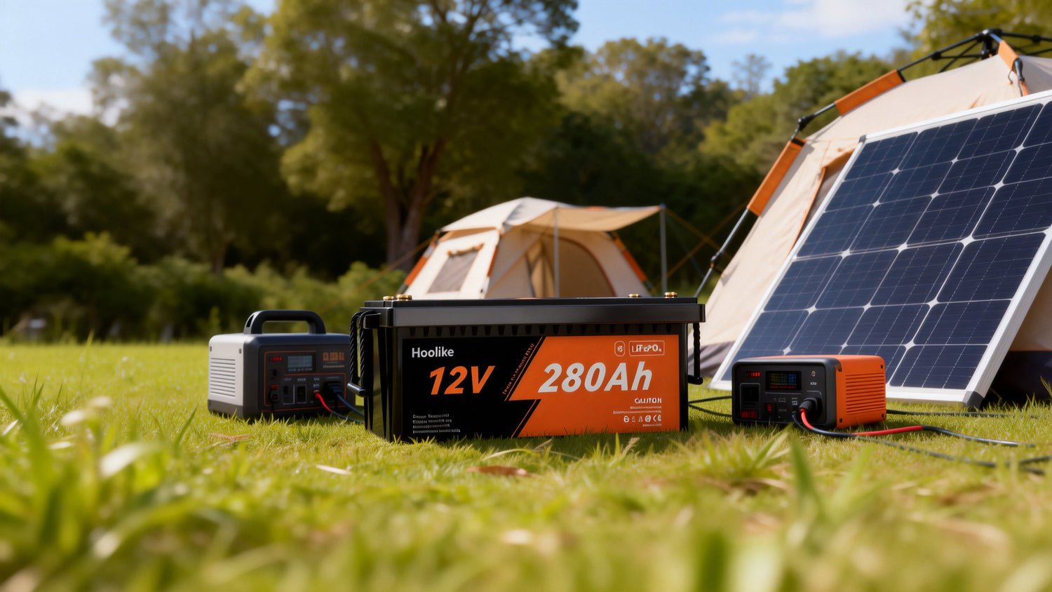 Modern European smart home with solar panels and battery storage system