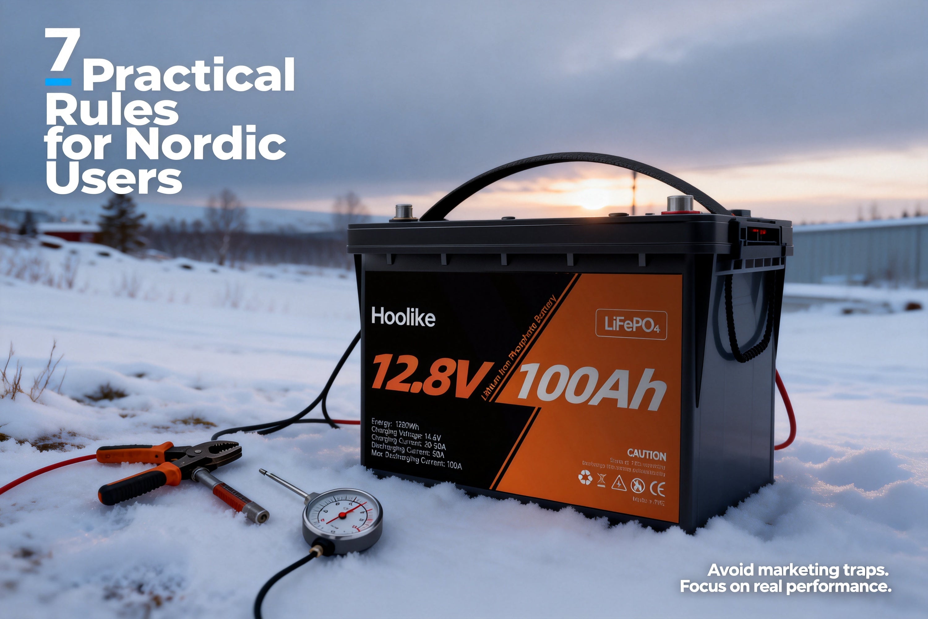 🔋 How to Choose a Reliable LiFePO₄ Battery in Europe: A Nordic User's Guide