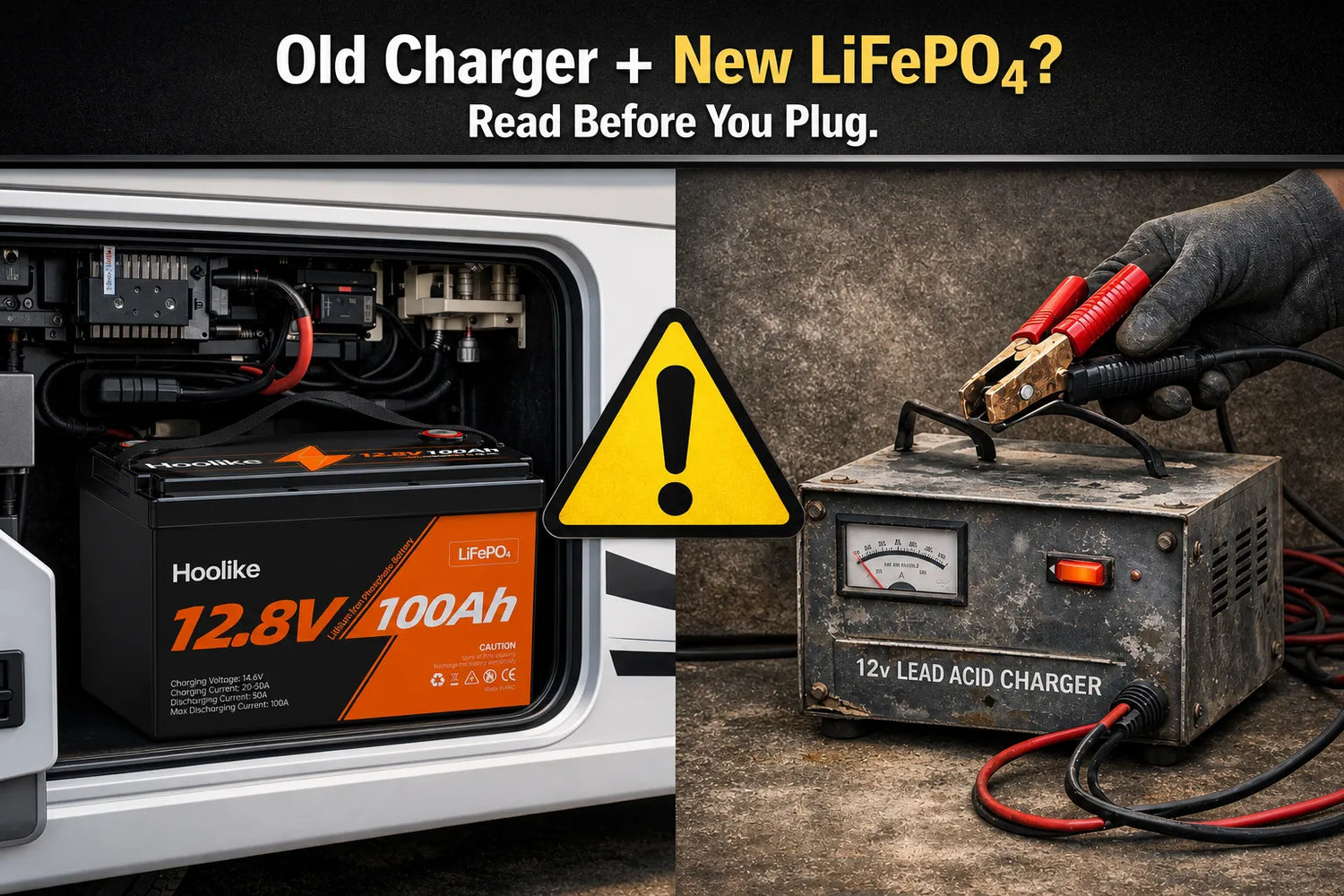 can you use a lead acid charger on a lifepo4 accu