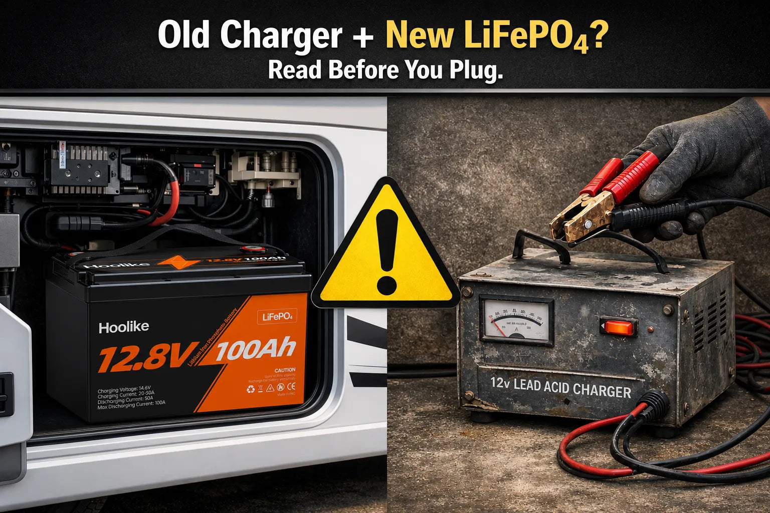 can you use a lead acid charger on a lifepo4 accu