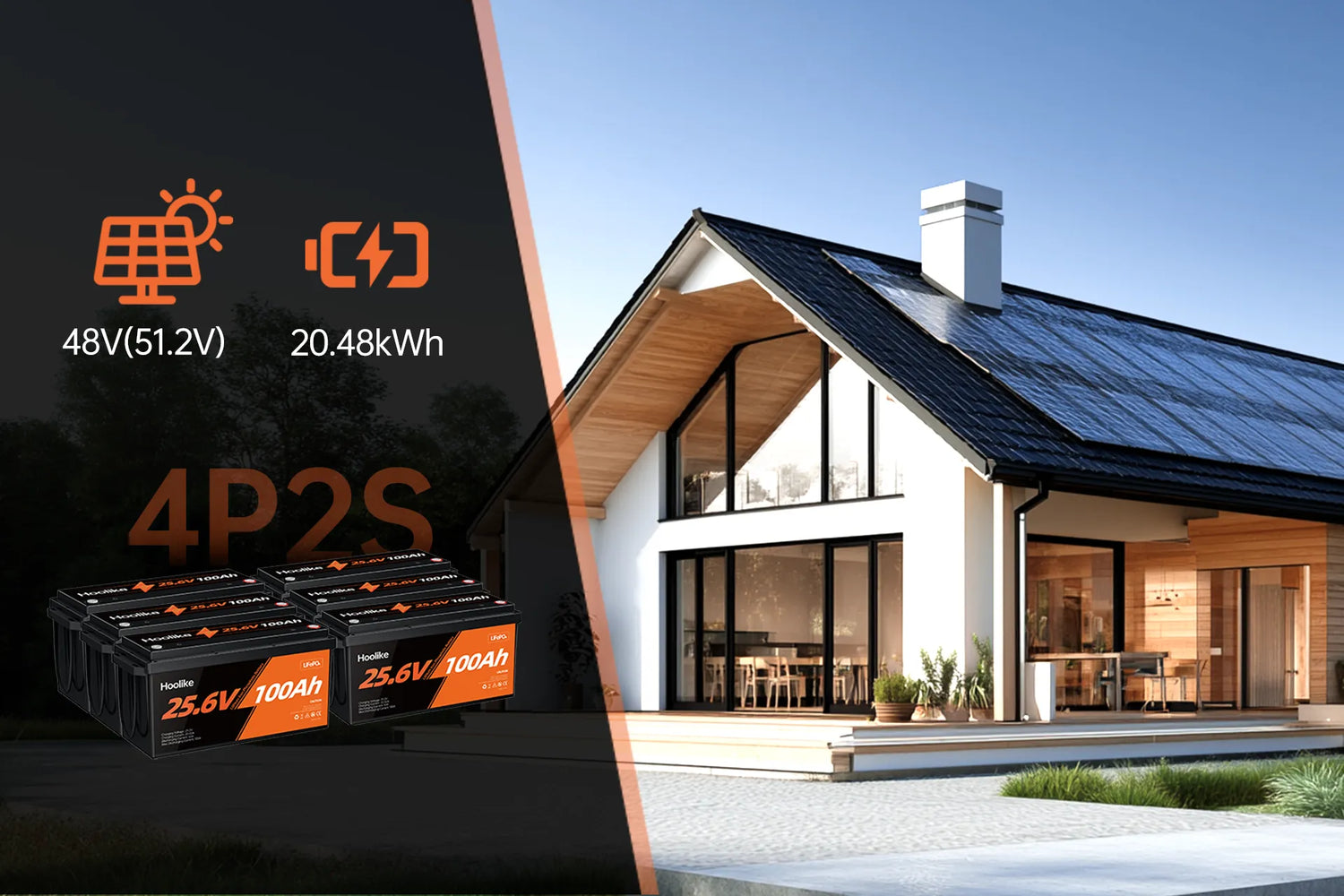 48V LiFePO4 battery off-grid charging guide