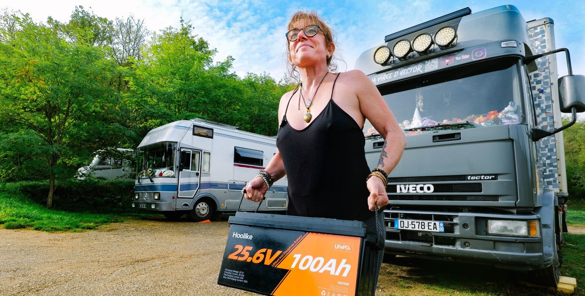 Performance Analysis of the Hoolike 25.6V 100Ah LiFePO₄ Battery in Off-Grid Systems: A Collaboration with La Virée d’Hector