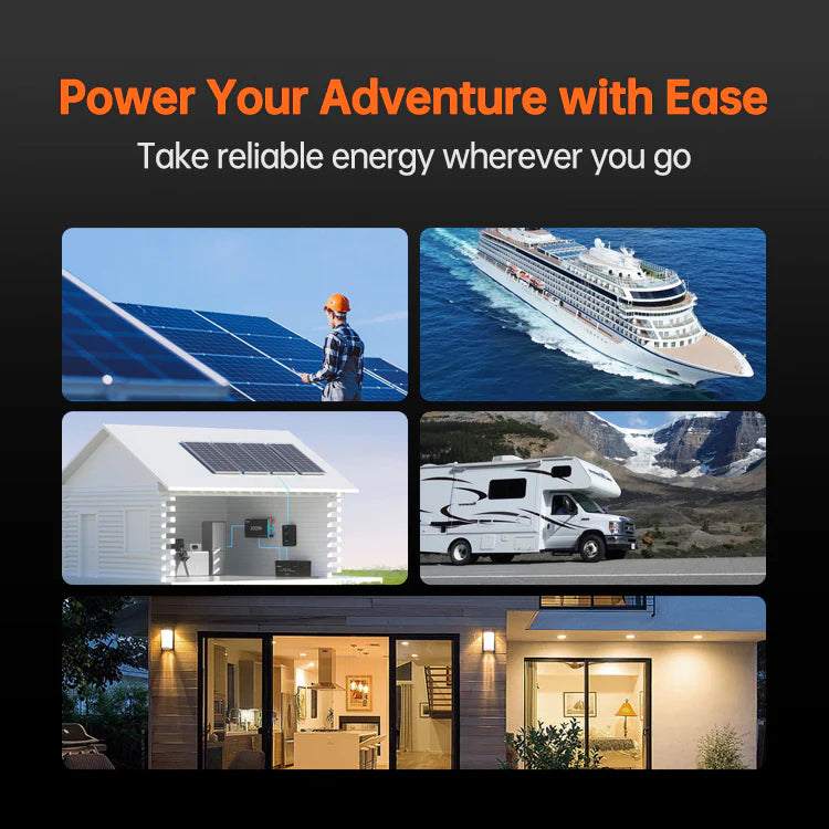 Reliable energy solutions for solar, marine, RV, home backup, and outdoor adventures